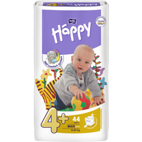 Bella Happy 4+ Maxi Plus 9-20 kg plenkové kalhotky 44 kusů