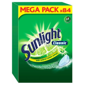 Sunlight Classic tablety do myčky nádobí 84 kusů