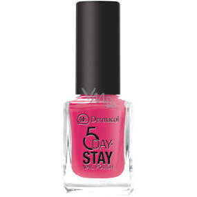Dermacol 5 Day Stay Dlouhotrvající lak na nehty 16 Miami Style 11 ml