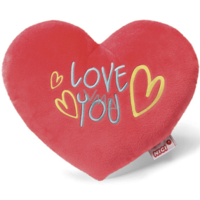 Nici Love You Polštář plyšový srdce 25 cm