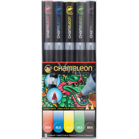 Chameleon Color Tones CT0502 sada tónovacích alkoholových fixů 5 kusů