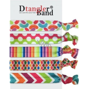 Dtangler Band Set Disco gumičky do vlasů 5 kusů