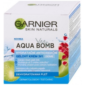 Garnier Skin Naturals Aqua Bomb denní hydratační antioxidační gelový krém 3v1 50 ml