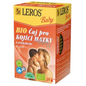 Leros Baby Bio pro kojící matky bylinný čaj 20 x 2 g
