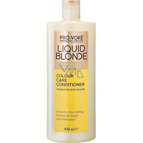 Pro:Voke Liquid Blonde kondicionér na osvěžení a udržení barvy na melírované blond vlasy 400 ml