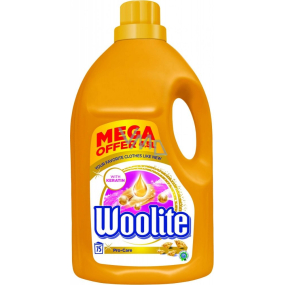 Woolite Pro-Care prací gel, zjemňuje a chrání vlákna 75 dávek 4,5 l