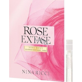 Nina Ricci Rose Extase toaletní voda pro ženy 1,5 ml s rozprašovačem, vialka
