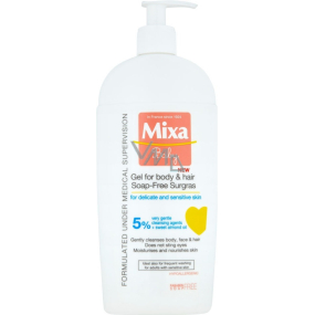 Mixa Baby Gel for Body & Hair extra vyživující mycí gel na tělo a vlásky 400 ml