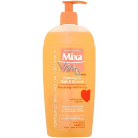 Mixa Baby Foaming Oil pěnivý olej do sprchy i do koupele 400 ml