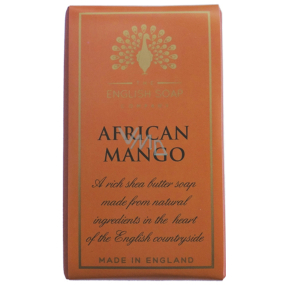 English Soap Africké Mango přírodní parfémované mýdlo s bambuckým máslem 200 g