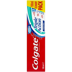 Colgate Triple Action zubní pasta 100 ml poškozená krabička