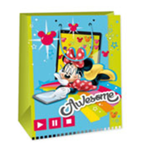 Ditipo Dárková papírová taška 33 x 10,2 x 45,7 cm Disney Minnie Awesome