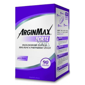 ArginMax Forte pro ženy pro dosažení a udržení erekce a zvýšení sexuální výkonnosti tobolky 90 kusů