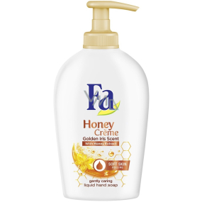 Fa Honey Creme Golden Iris Scent krémové tekuté mýdlo dávkovač 250 ml