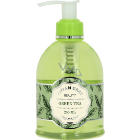 Vivian Gray Beauty Green Tea Zelený čaj luxusní tekuté mýdlo s dávkovačem 250 ml