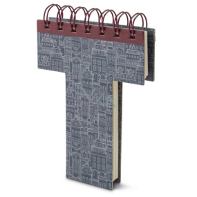 If Alphabooks Note Books Zápisník ve tvaru písmena T 91 x 14 x 124 mm