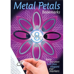 If Metal Petals Bookmarks Kovové záložky 4 x 1,5 cm 8 kusů