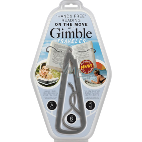 If Gimble Traveler Bookholder Držák na knihu Cestovní černý polohovatelný