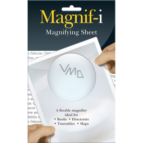 If Magnifyer Flexible A5 sheet Lupa praktická 21,8 x 13,4 x 0,2 cm