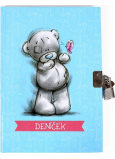 Me to You Deníček modrý 21 x 14 cm