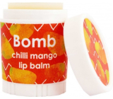 Bomb Cosmetics Chilli a mango - Chilli Mango balzám na rty 4,5 g