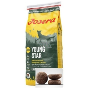 Josera YoungStar Drůbeží maso a brambory krmivo pro psy 15 kg
