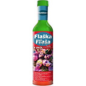 The Purple Cow Flaška Outdoors hra se zábavnými otázkami a úkoly