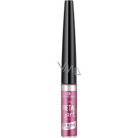 Essence Metal Art Lip & Eye Liner tekuté linky na rty a oči 04 Pink Glam 3,5 ml