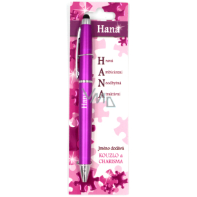 Nekupto Stylus Propiska se jménem Hana