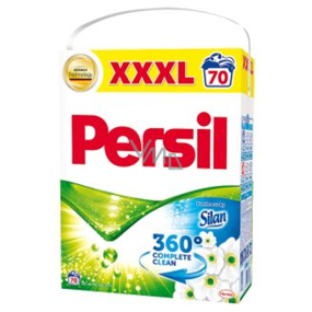 Persil 360° Complete Clean Freshness by Silan prací prášek na bílé a stálobarevné prádlo 70 dávek 4,9 kg Box