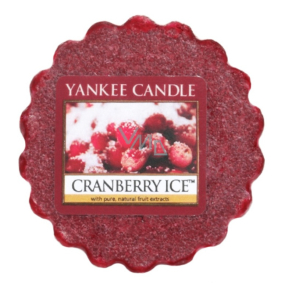 Yankee Candle Cranberry Ice - Brusinky na ledu vonný vosk do aromalampy 22 g