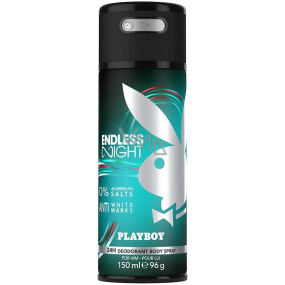 Playboy Endless Night for Him deodorant sprej pro muže 150 ml