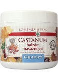Bohemia Gifts Castanum Extrakt z kaštanu koňského chladivý masážní gel 600 ml