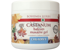 Bohemia Gifts Castanum Extrakt z kaštanu koňského chladivý masážní gel 600 ml