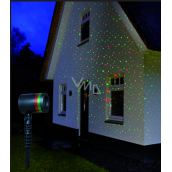 Annas Collection LED laser 4x funkce obloha - pohyblivý, červená/zelená