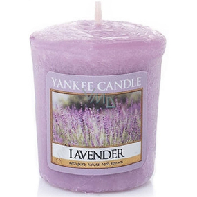 Yankee Candle Lavender - Levandule vonná svíčka votivní 49 g