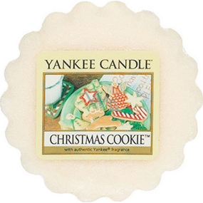 Yankee Candle Christmas Cookie - Vánoční cukroví vonný vosk do aromalampy 22 g