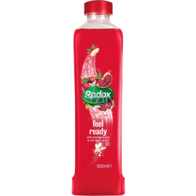 Radox Feel Ready Pomegranate & Red Apple Scent koupelová pěna 500 ml