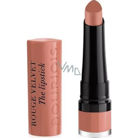 Bourjois Rouge Velvet The Lipstick rtěnka 01 Hey Nude 2,4 g