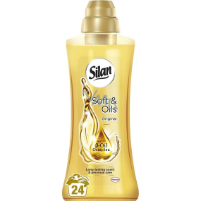 Silan Soft & Oils Original avivážní prostředek koncentrát 24 dávek 600 ml