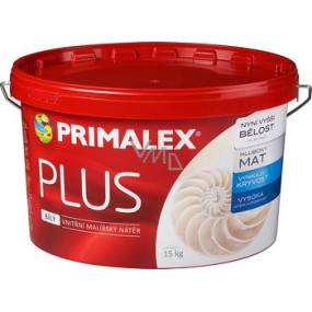 Primalex Plus Bílý vnitřní malířský nátěr 15 kg