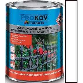 Colorlak Synorex Primer S 2000 syntetická antikorozní základní barva Bílá 0,6 l