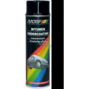 Motip Bitumen Undercoating černý prostředek na spodky karoserií vozidel 500 ml