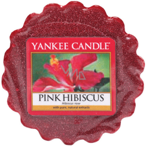 Yankee Candle Pink Hibiscus - Růžový ibišek vonný vosk do aromalampy 22 g