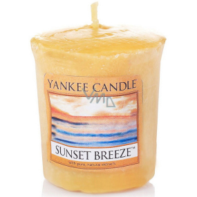 Yankee Candle Sunset Breeze - Vánek při západu slunce vonná svíčka votivní 49 g