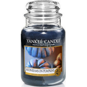 Yankee Candle Moonbeams on Pumpkins - Dýně v měsíčním svitu vonná svíčka Classic velká sklo 623 g