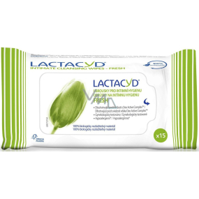 Lactacyd Fresh vlhčené ubrousky pro intimní hygienu 15 kusů