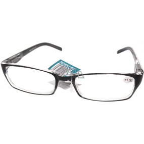 Berkeley Čtecí dioptrické brýle +1,0 černobílé 1 kus MC2147