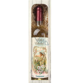Bohemia Gifts Chardonnay bílé Veselé Velikonoce dárkové víno 750 ml