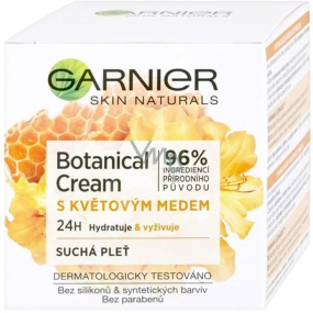 Garnier Skin Naturals Botanical Cream s květovým medem pleťový krém pro suchou pleť 50 ml